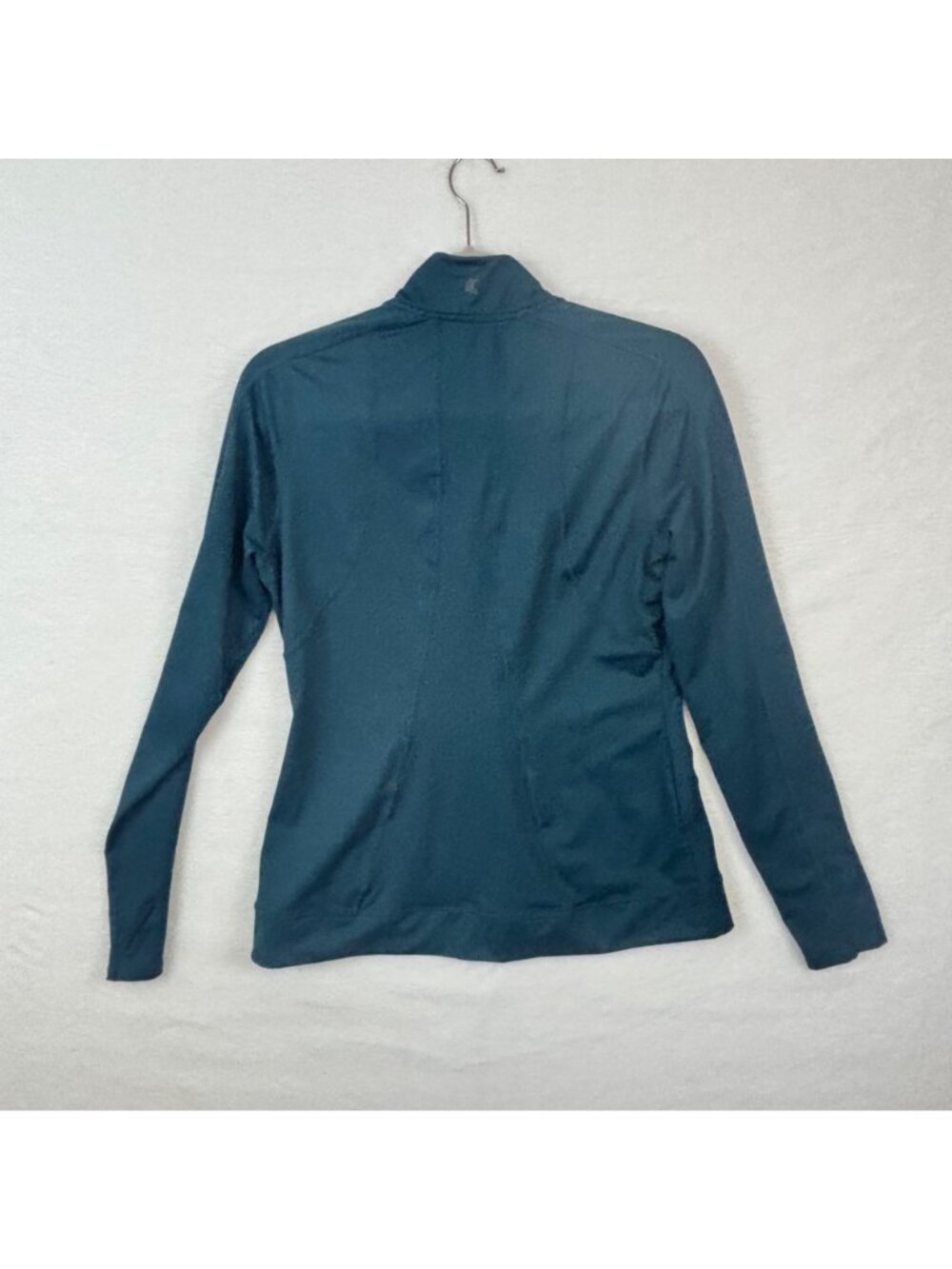 ✨3/$30 Kyodan Womens L Full-Zip Teal Activewear Jacket With High Neck - Picture 4 of 4